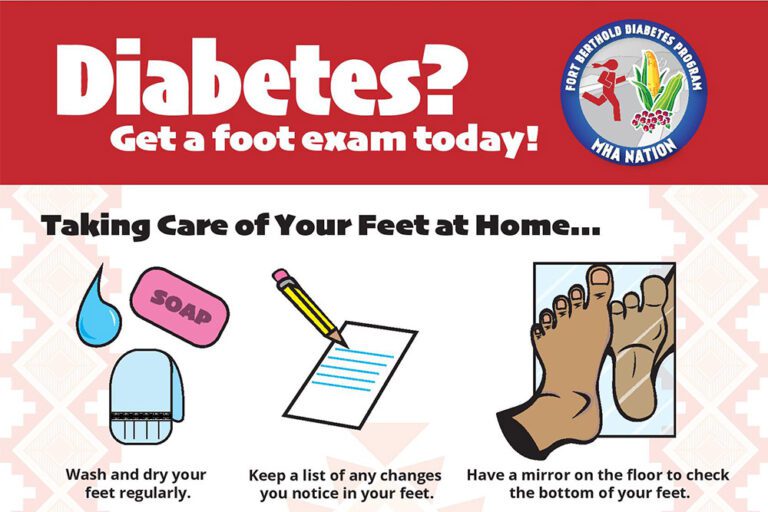Diabetes? Get a foot exam today!