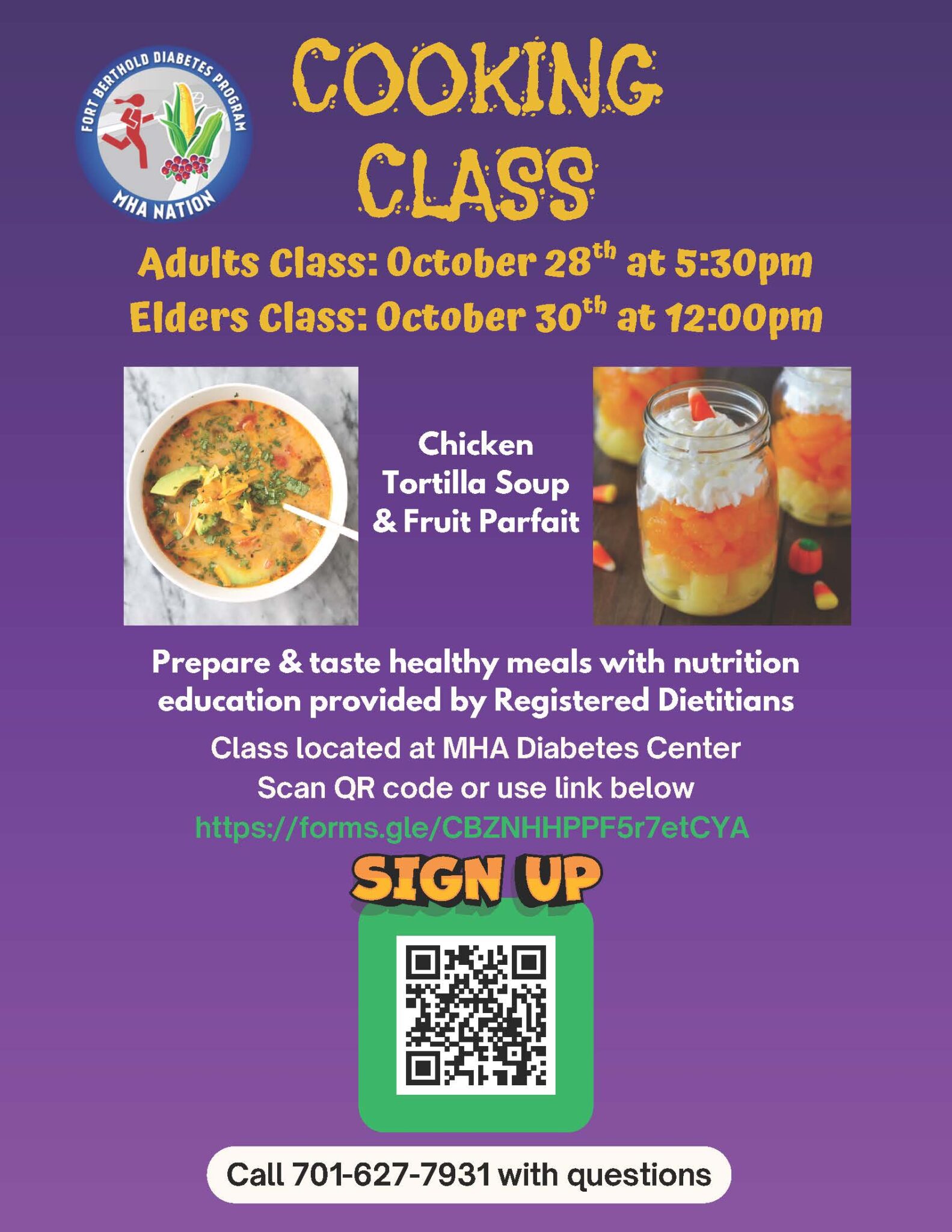 Adult Cooking Class 