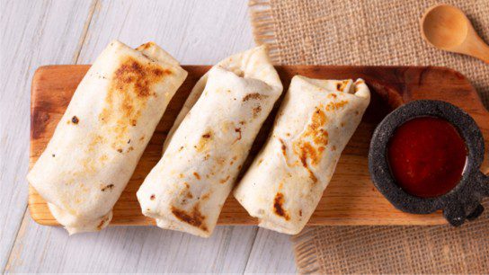 Breakfast burrito bake