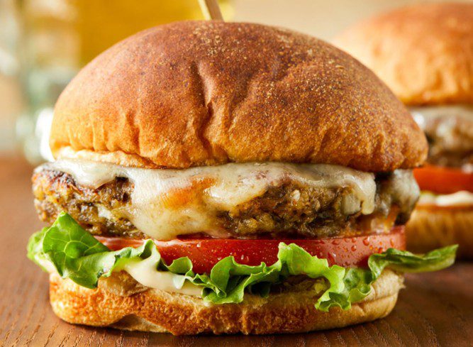 mushroom burger
